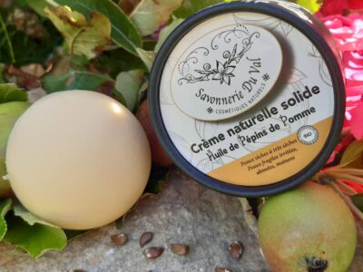 Crème Naturelle Solide BIO pour les Mains Corps